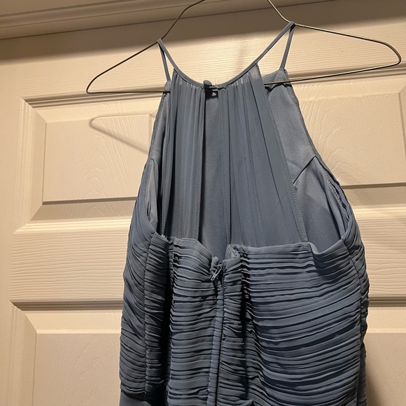 Levkoff size 16 blue grey bridesmaids dress in good condition. Worn once. - Picture 9 of 15